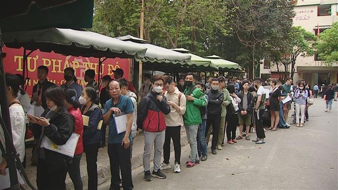 Hà Nội khắc phục tình trạng quá tải cấp phiếu lý lịch tư pháp ảnh 1