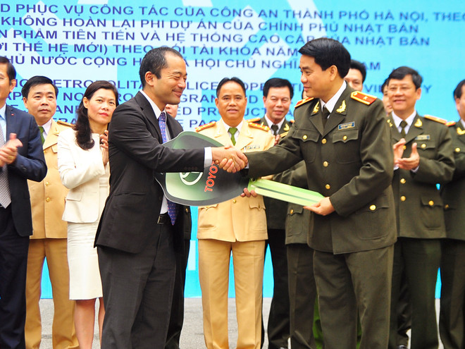 Công an Hà Nội đón dàn "xe sạch" trước thềm IPU 132 ảnh 1