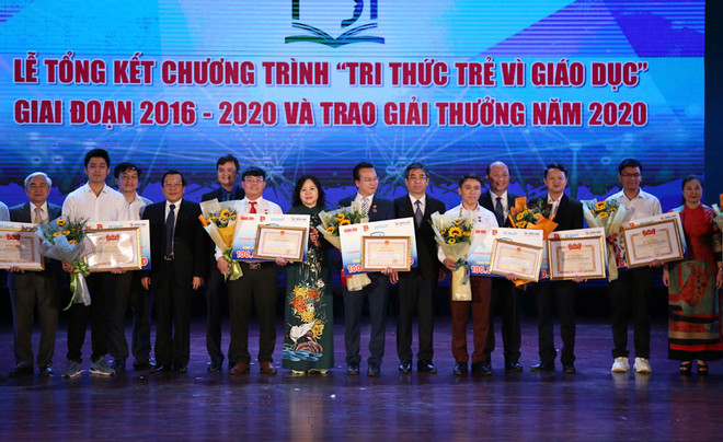 3 công trình xuất sắc thắng giải 'Tri thức trẻ vì giáo dục' 2020 ảnh 1
