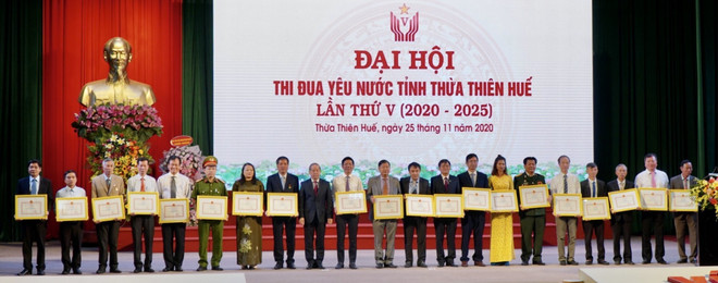 Vinh danh các tập thể, cá nhân tiêu biểu của tỉnh Thừa Thiên-Huế ảnh 2