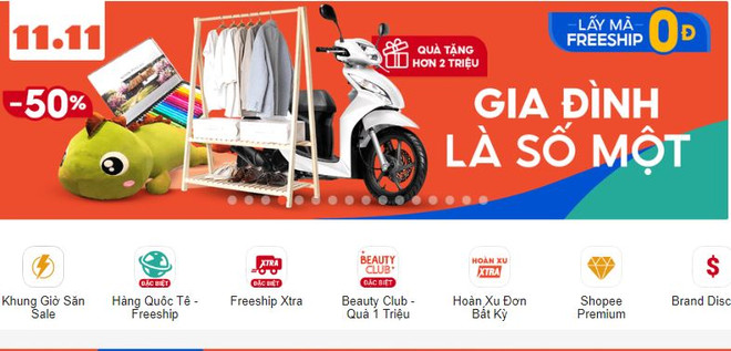 Các sàn thương mại điện tử đua nhau giảm giá Ngày độc thân ảnh 2