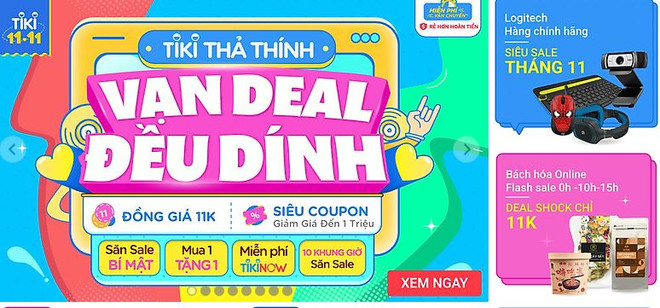 Các sàn thương mại điện tử đua nhau giảm giá Ngày độc thân ảnh 3