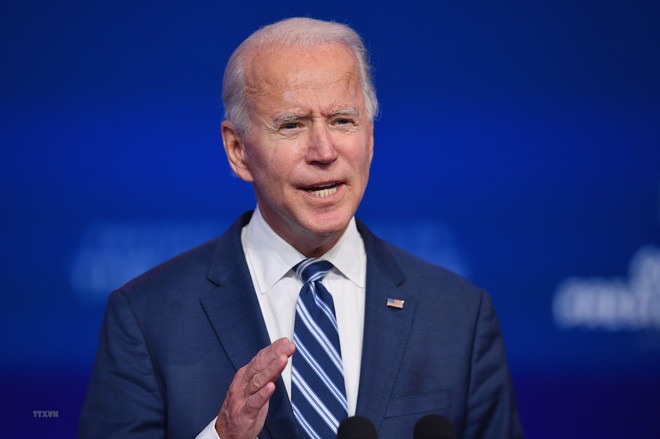 Ông Joe Biden phát biểu tại Wilmington, Delaware, Mỹ. (Nguồn: AFP/TTXVN) Trở lại Hiệp định Paris 2015: Thách thức với nước Mỹ và ông Biden ảnh 2
