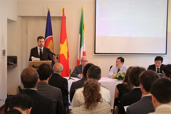 Hội thảo về Ấn Độ Dương-Thái Bình Dương thu hút sự quan tâm tại Italy ảnh 3