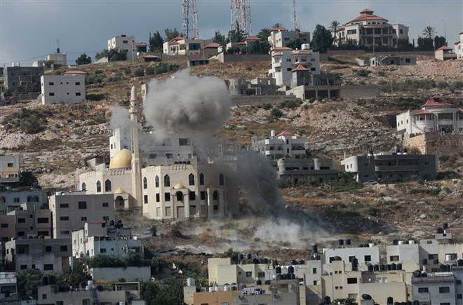 Đụng độ giữa người Palestine với người Do Thái định cư ở Bờ Tây ảnh 1