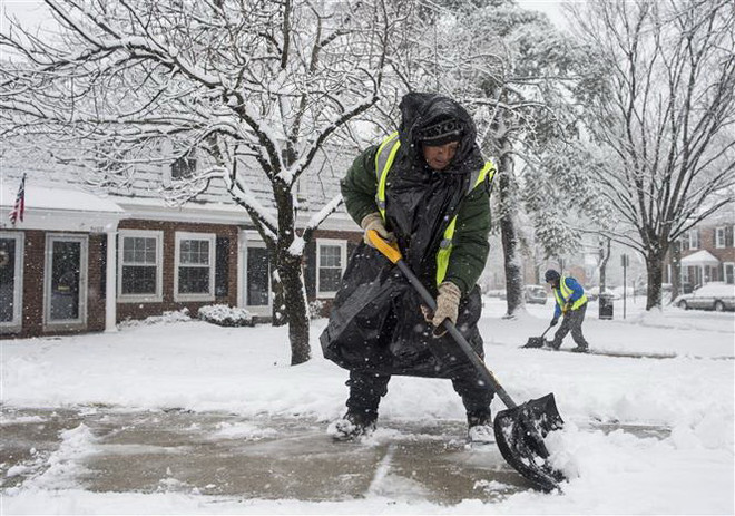 Mưa tuyết và lũ lụt hoành hành miền Nam và Trung Tây nước Mỹ ảnh 2