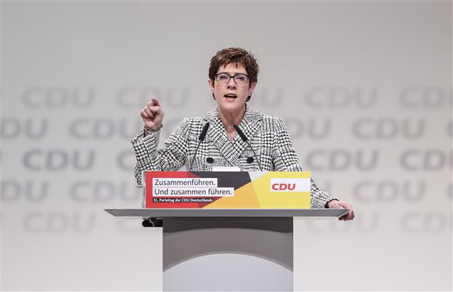 Bà Annegret Kramp-Karrenbauer trở thành Chủ tịch mới của đảng CDU ảnh 1