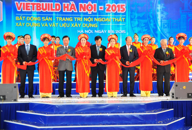 400 doanh nghiệp “tranh tài” tại Triển lãm Bất động sản Quốc tế 2015 ảnh 1