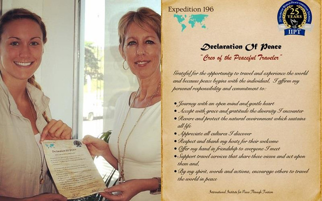 Cô gái 27 tuổi lập kỷ lục đặt chân đến 196 vùng lãnh thổ sau 19 tháng ảnh 4