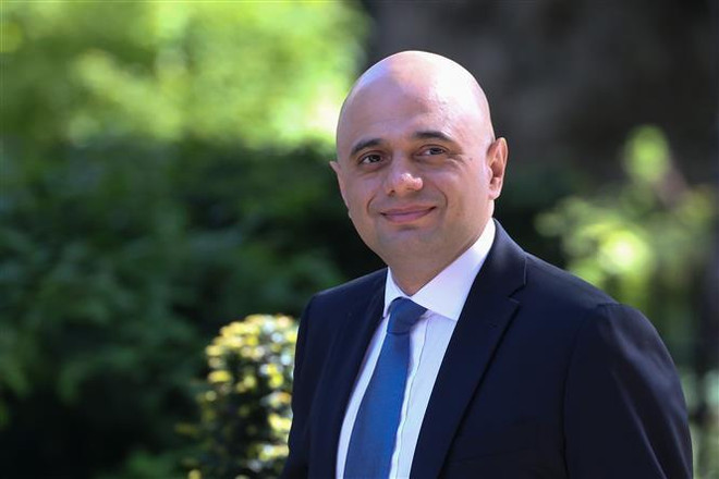 Bộ trưởng Nội vụ Anh Sajid Javid. (Nguồn: AFP/TTXVN) Bộ Nội vụ Anh hối thúc chính phủ sẵn sàng kịch bản không thỏa thuận ảnh 1