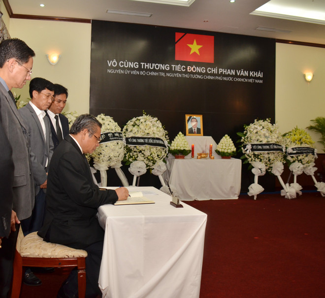 Lễ viếng nguyên Thủ tướng Phan Văn Khải tại các nước ảnh 1