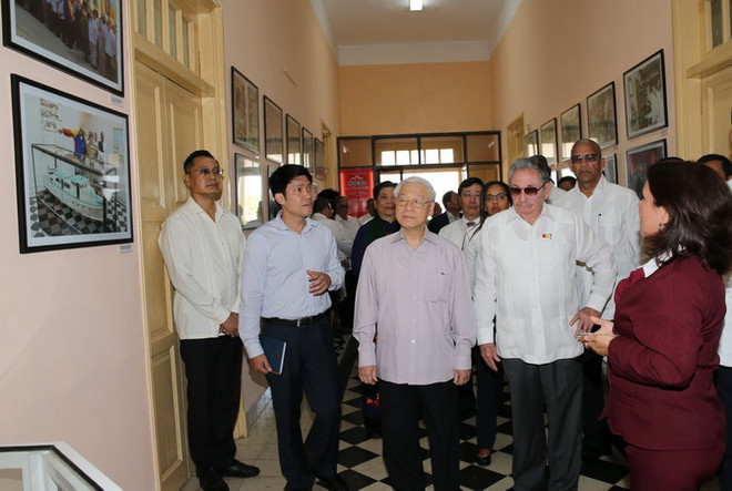 Hoạt động của Tổng Bí thư Nguyễn Phú Trọng tại Santiago De Cuba ảnh 2