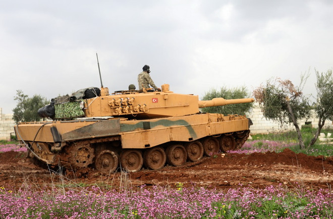 Quân đội Thổ Nhĩ Kỳ bao vây thành phố Afrin của Syria ảnh 1