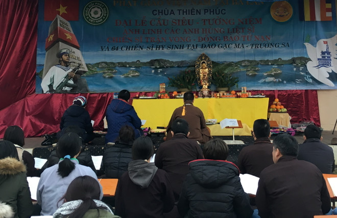 Đại lễ cầu siêu tưởng nhớ các liệt sỹ hy sinh trong trận chiến Gạc Ma ảnh 2