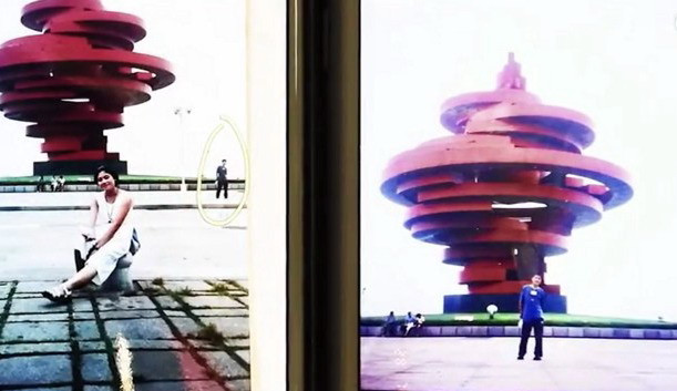 Cặp vợ chồng vô tình chụp ảnh cùng nhau từ 18 năm trước ảnh 1