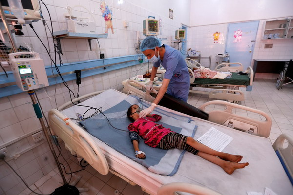 Bệnh bạch hầu bùng phát nhanh tại Yemen, hơn 1.300 người nhiễm bệnh ảnh 1
