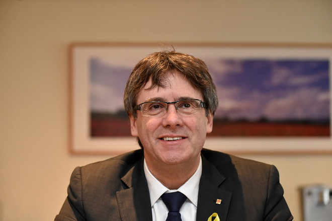 Cựu Thủ hiến Catalonia Carles Puigdemont tới Đan Mạch ảnh 1