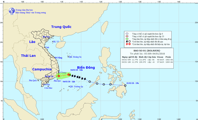 Bão số 1 suy yếu thành áp thấp nhiệt đới, miền Bắc tiếp tục có mưa nhỏ ảnh 1