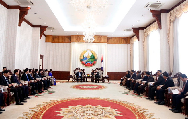 Lãnh đạo Lào đánh giá cao sự hỗ trợ và hợp tác của TP Hồ Chí Minh ảnh 2