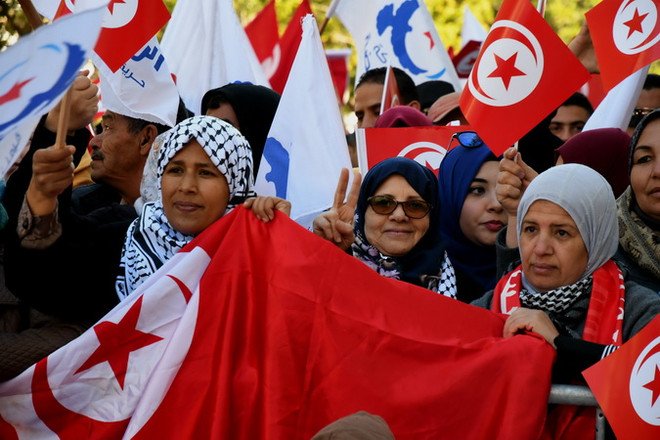 Tunisia: Tuần hành kỷ niệm cuộc chính biến lật đổ nhà lãnh đạo Ben Ali ảnh 1