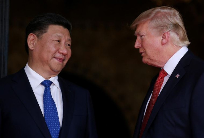 Chủ tịch Tập Cận Bình và Tổng thống Donald Trump điện đàm ảnh 1