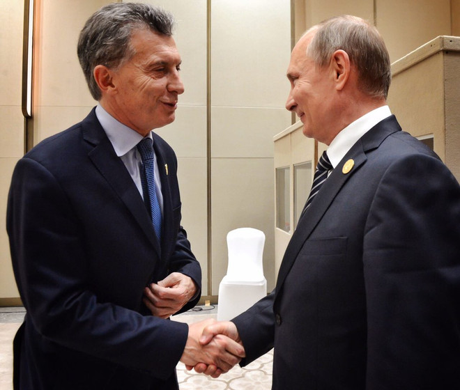 Tổng thống Argentina Macri sắp thăm Nga, hội đàm với ông Putin ảnh 1