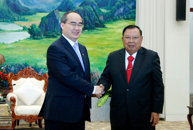 Lãnh đạo Lào đánh giá cao sự hỗ trợ và hợp tác của TP Hồ Chí Minh ảnh 1