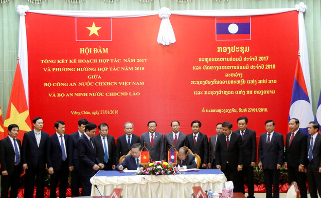 Lào đánh giá cao sự hợp tác giữa Bộ Công an Việt Nam và Bộ An ninh Lào ảnh 4