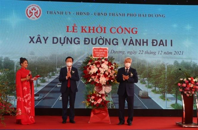 Hải Dương khởi công dự án đường vành đai 1 trị giá 885 tỷ đồng ảnh 2