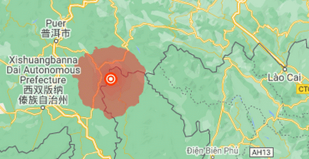 Động đất mạnh làm rung chuyển nhiều địa phương của Lào ảnh 1