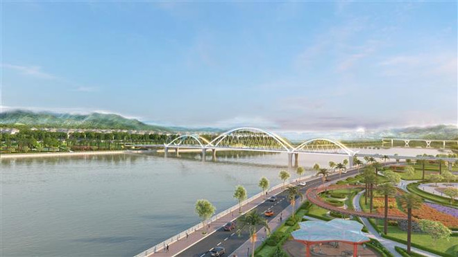 Yên Bái khởi công xây dựng cây cầu thứ 5 bắc qua sông Hồng ảnh 1