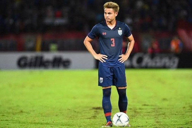 Hậu vệ Theerathon sẵn sàng cho cuộc đua tới chức vô địch của Thái Lan ảnh 1