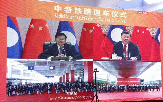 Khánh thành tuyến đường sắt cao tốc Lào-Trung trị giá gần 6 tỷ USD ảnh 2