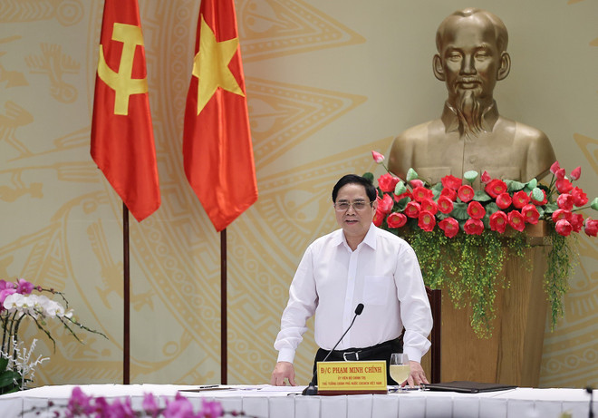 [Photo] Thủ tướng làm việc với lãnh đạo chủ chốt tỉnh Bà Rịa-Vũng Tàu ảnh 2