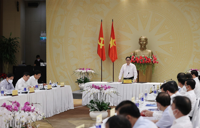 [Photo] Thủ tướng làm việc với lãnh đạo chủ chốt tỉnh Bà Rịa-Vũng Tàu ảnh 1
