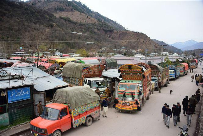 Khu vực biên giới Pakistan-Ấn Độ. (Nguồn: AFP/TTXVN) Pakistan bày tỏ mong muốn tiến hành đàm phán hòa bình với Ấn Độ ảnh 1