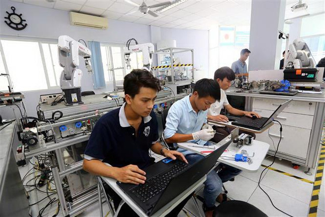 Nhiều doanh nghiệp Israel thuộc lĩnh vực công nghệ cao bày tỏ quan tâm tới hợp tác các đối tác Việt Nam.(Ảnh: Danh Lam/TTXVN) Thúc đẩy thu hút các doanh nghiệp Israel đầu tư vào Việt Nam ảnh 1
