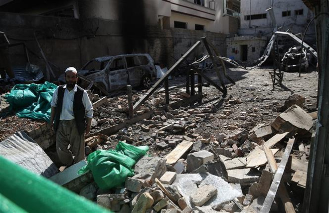 Nổ lớn tại﻿ thánh đường Hồi giáo ở phía Đông Afghanistan ảnh 1