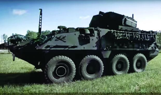 Xe bọc thép Stryker. (Nguồn: bangkokpost.com) Quân đội Thái Lan đạt thỏa thuận mua 37 xe bọc thép Stryker của Mỹ ảnh 1