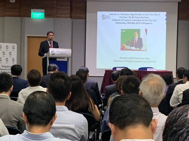 Cần Thơ kêu gọi đầu tư Singapore vào các lĩnh vực mũi nhọn ảnh 1