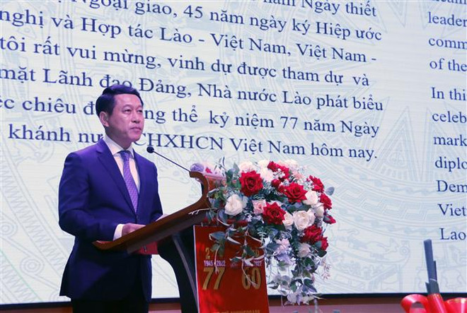 Đóng góp của ngành ngoại giao cho mối quan hệ Việt Nam-Lào ảnh 1