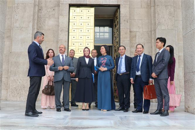 Đoàn đại biểu Đảng Cộng sản Việt Nam thăm làm việc tại Thổ Nhĩ Kỳ ảnh 1