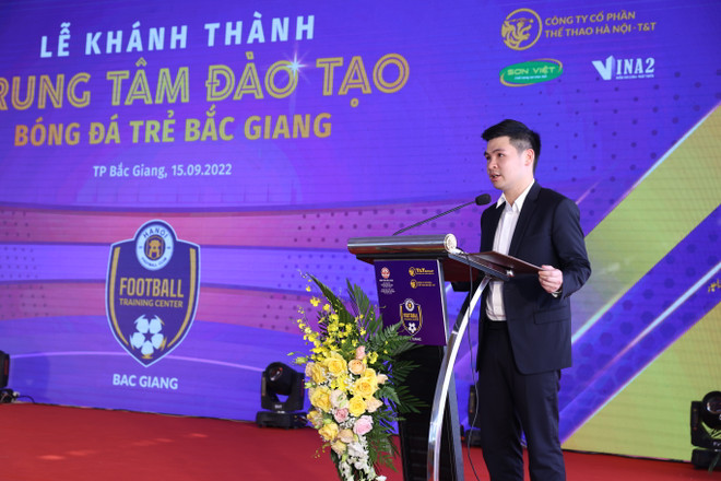 Hà Nội FC khánh thành trung tâm đào tạo bóng đá trẻ tại Bắc Giang ảnh 2