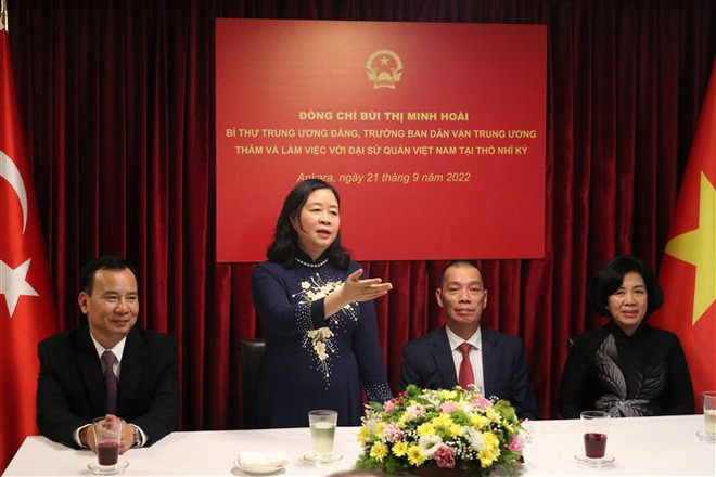 Đoàn đại biểu Đảng Cộng sản Việt Nam thăm làm việc tại Thổ Nhĩ Kỳ ảnh 5