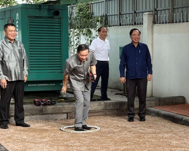 Giao lưu thể thao chào mừng Năm Đoàn kết Hữu nghị Việt-Lào 2022 ảnh 1