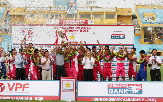 Hà Nội chính thức lên ngôi vô địch Giải hạng Nhất Quốc gia 2015 ảnh 1