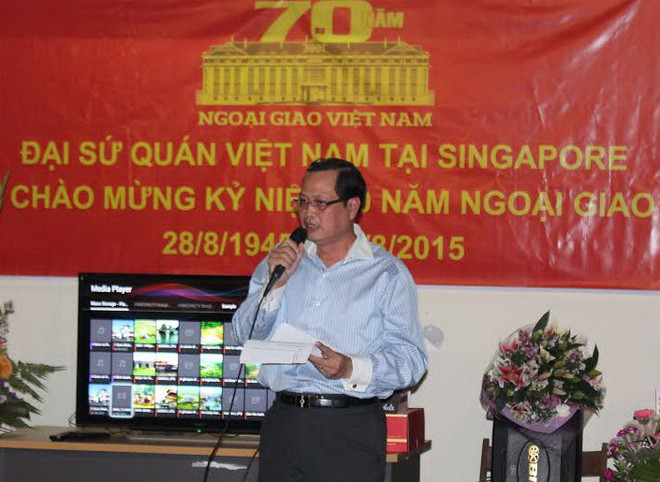  Kỷ niệm 70 năm thành lập ngành Ngoại giao Việt Nam tại Singapore, Séc ảnh 1