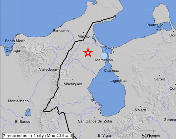 Động đất mạnh 4,7 độ Richter làm rung chuyển Tây Bắc Venezuela ảnh 1