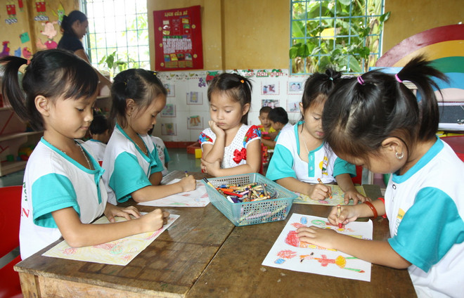  Điện Biên đạt chuẩn phổ cập giáo dục mầm non cho trẻ 5 tuổi ảnh 1