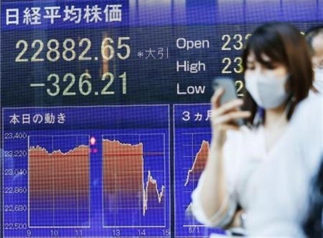 Chứng khoán châu Á phiên 24/3 trượt xuống mức thấp nhất hai tuần ảnh 1